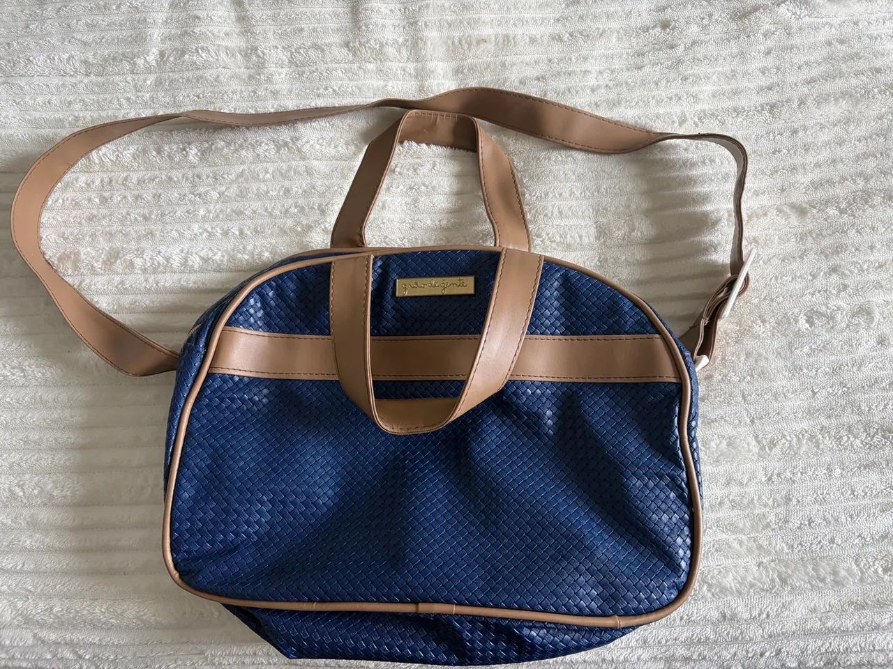 Bolsa maternidade multifuncional impermeável GRÃO DE GENTE