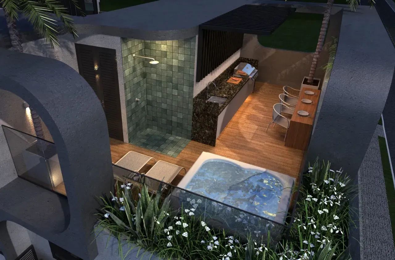 COBERTURA DUPLEX BANCÁRIOS COM 94,00M² 02 QUARTOS, 01 SUÍTE, 01 VAGA COM HIDRO E ESPAÇO GO - Foto 3