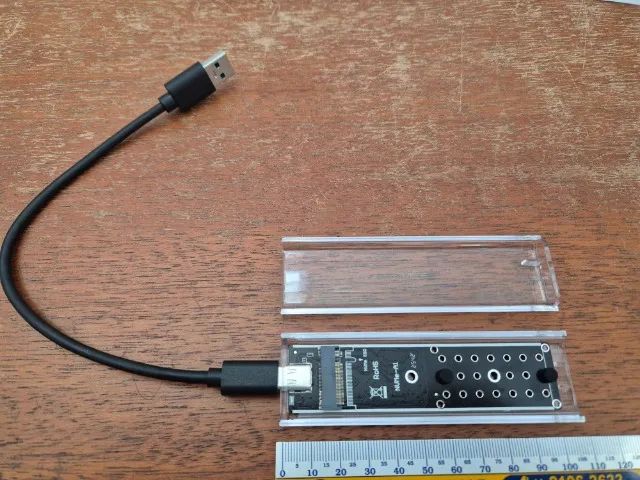 Adaptador ou case ssd NVME para USB - Foto 2