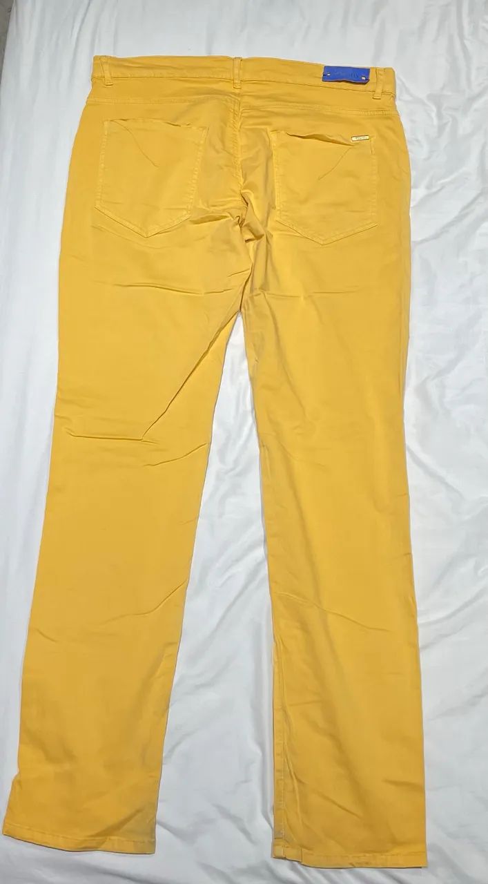 Calça amarela Zara - Foto 4