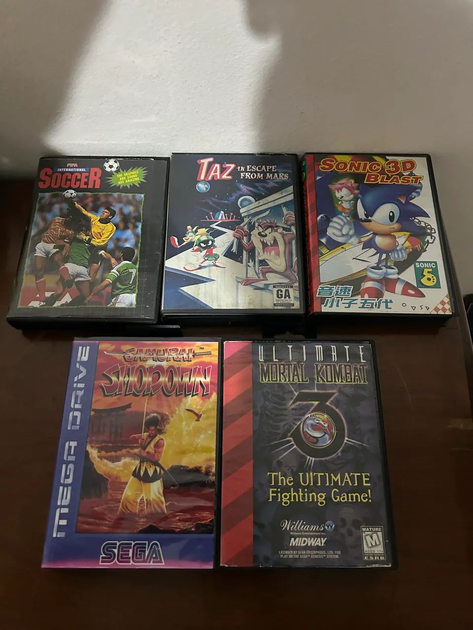 Jogos Mega Drive 