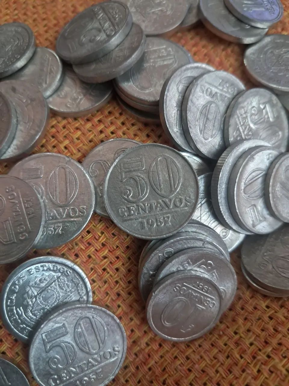 Moedas 1957 (42 unidades) - Foto 2