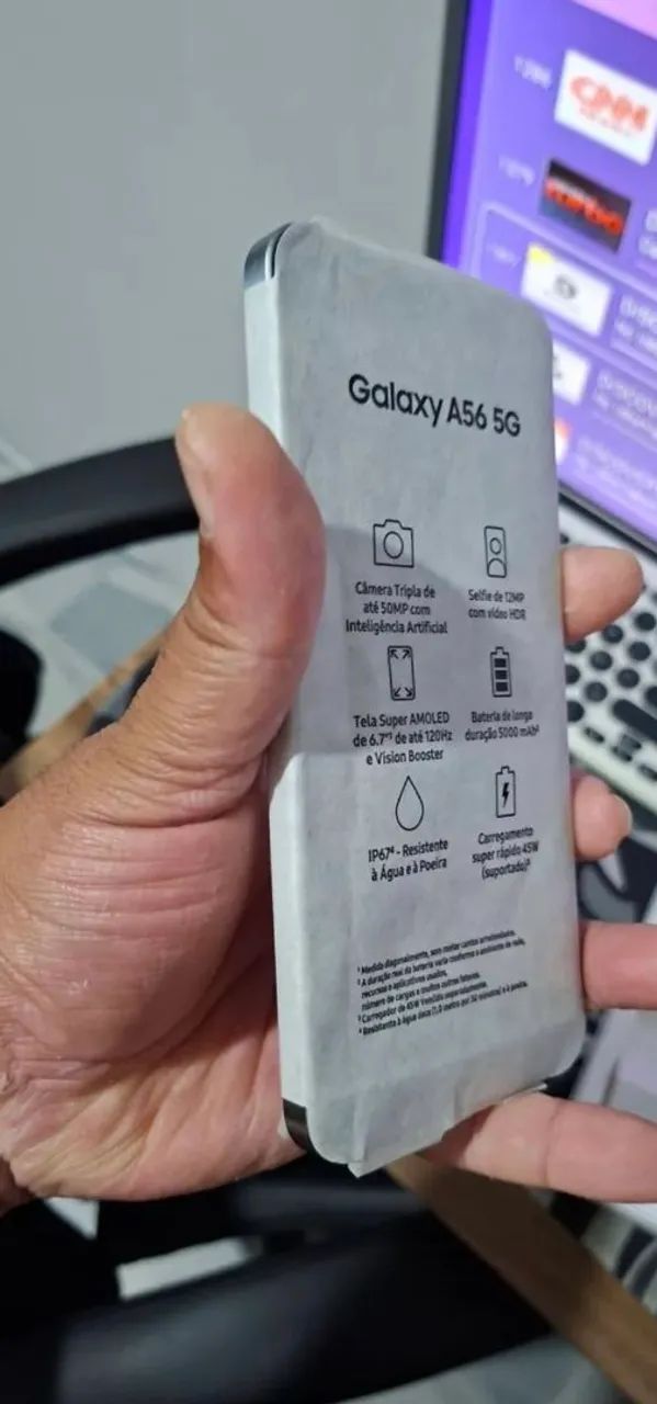 Vendo celular A56 Samsung 256g - Foto 3