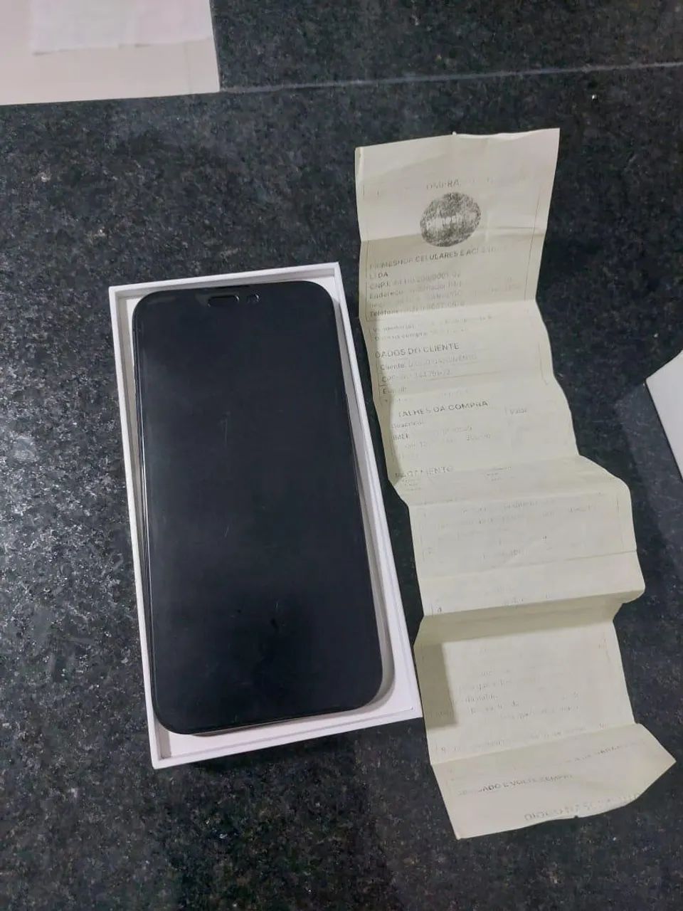 iPhone 15 pro max preto 