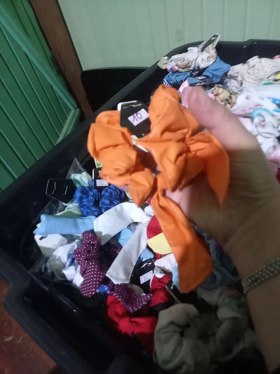 Kit com 50 rabicos de tecido - Foto 4
