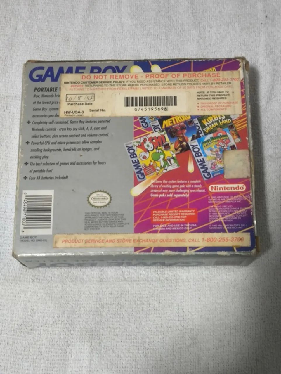 Console Videogame GameBoy Clássico DMG na caixa com tela IPS - Foto 5