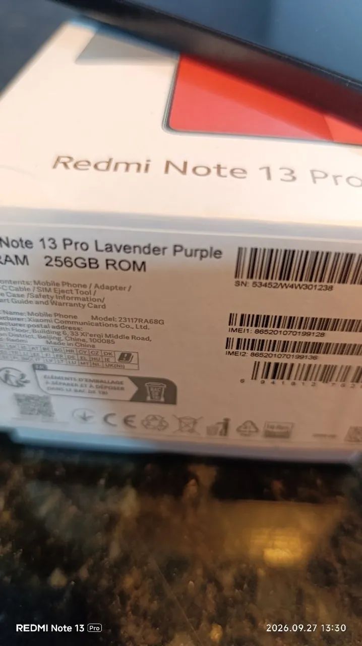 Celular note 13 pro ,256 gb  - Foto 2