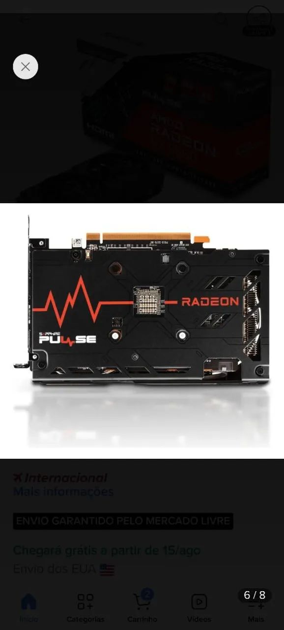 Vendo placa de vídeo com defeito  - Foto 3