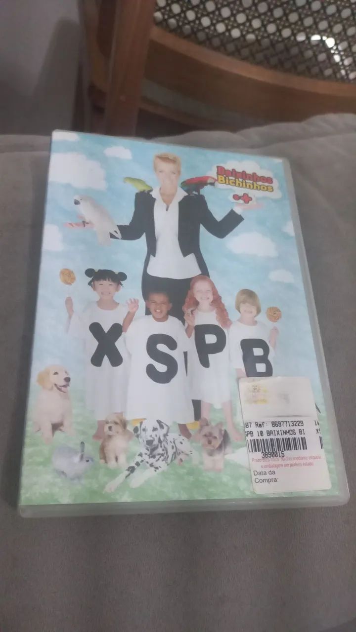 Dvd xuxa xspb Baixinhos bichinhos e +