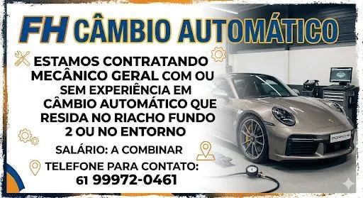 Vaga para mecânico 