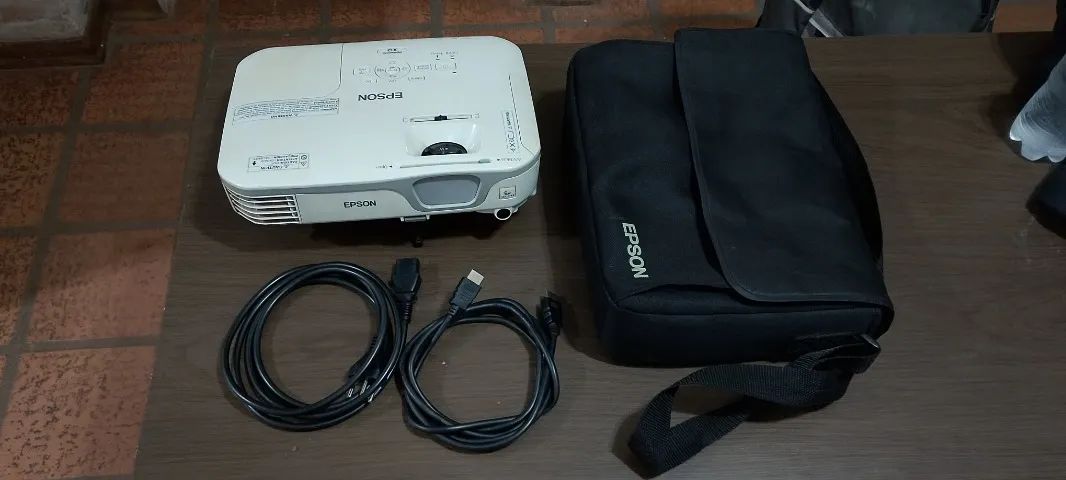 Projetor Epson x12 FullHD 1920x1080P 2800 Lumens +200 Polegadas LÂMPADA NOVA - Foto 2