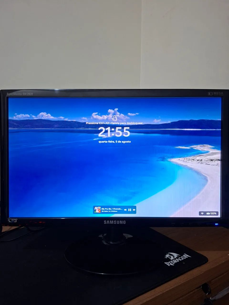 Monitor Samsung 20 polegadas, LED