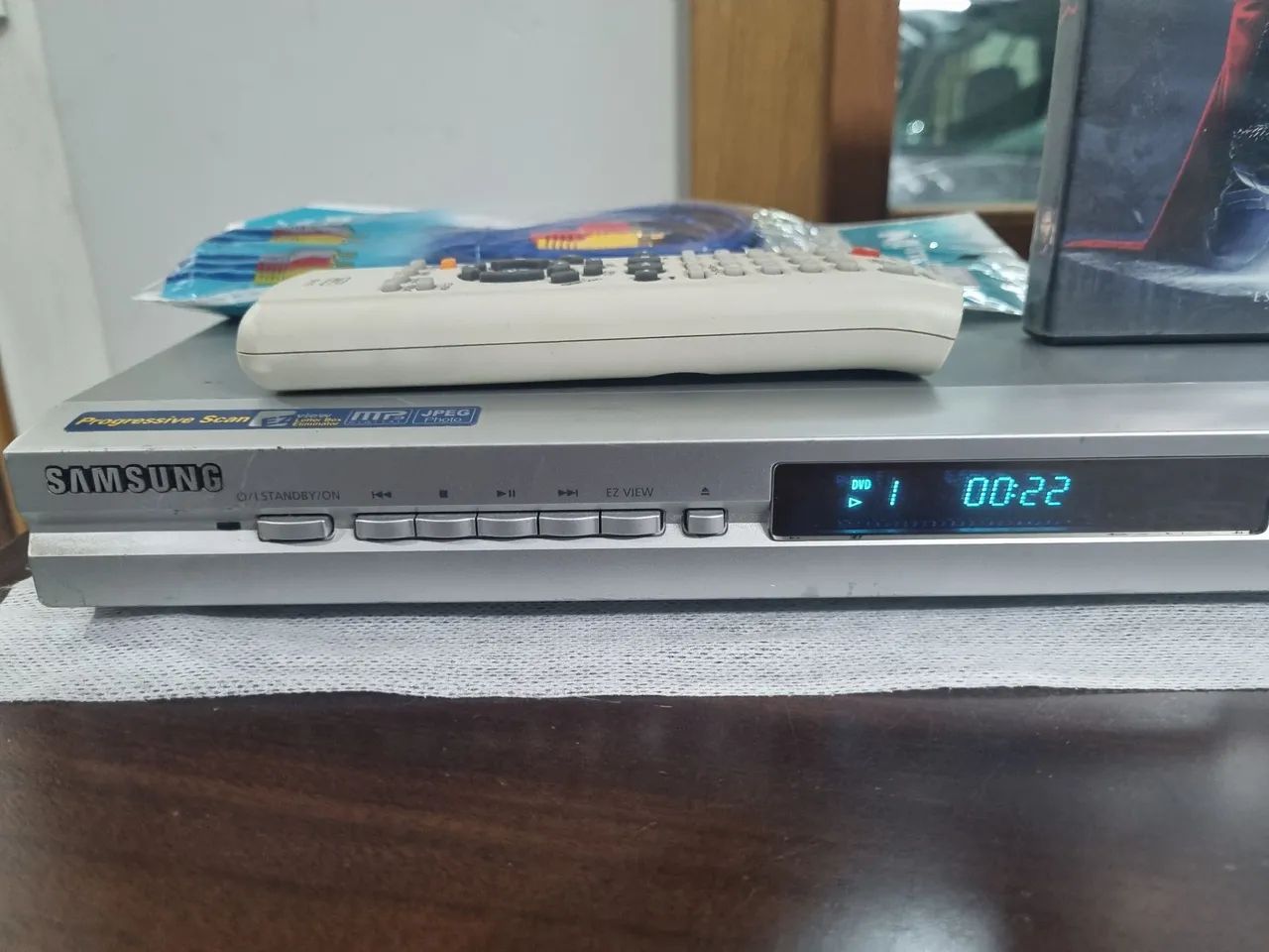 Dvd player samsung com controle - Foto 2