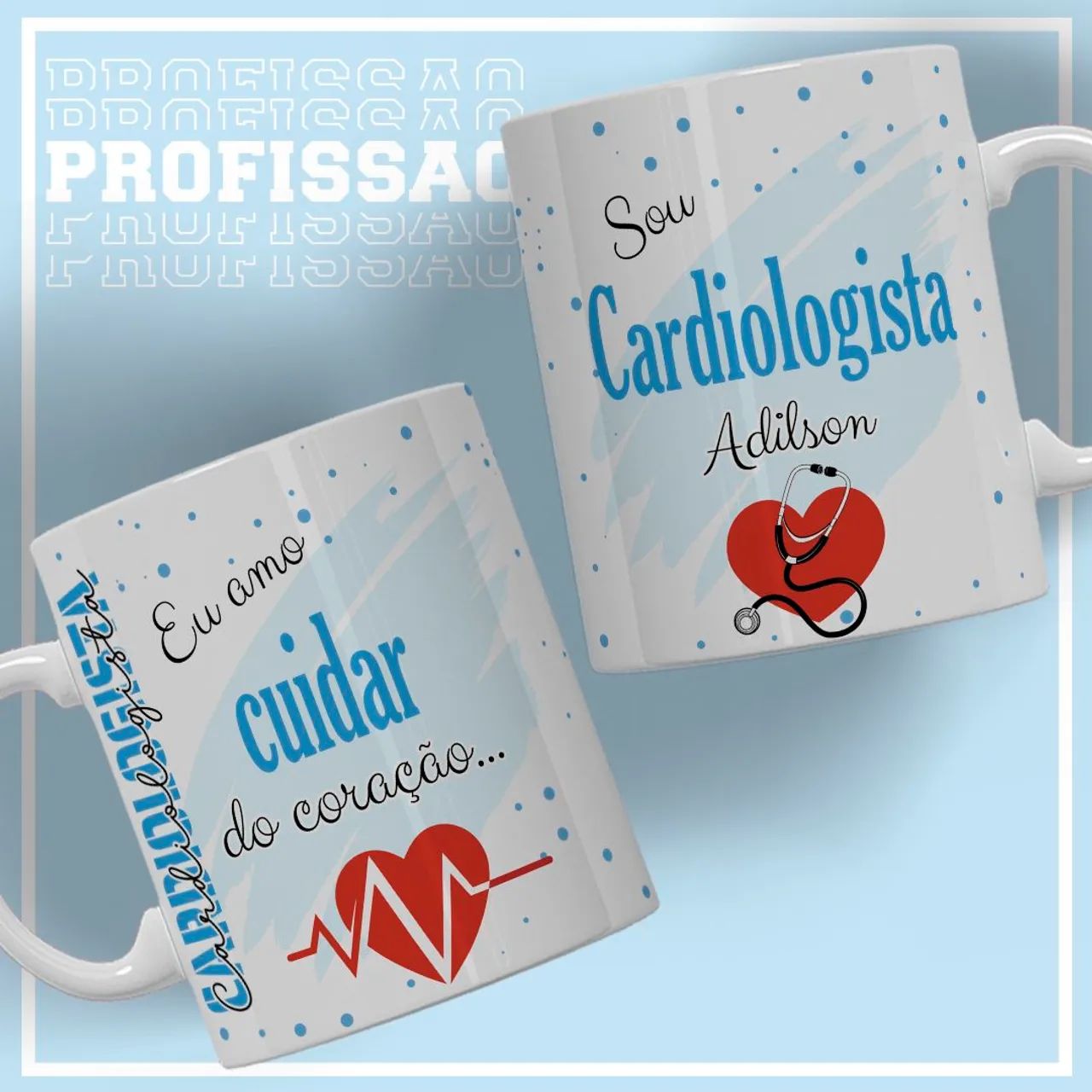 CANECAS PERSONALIZADAS - PROFISSÕES - Foto 4