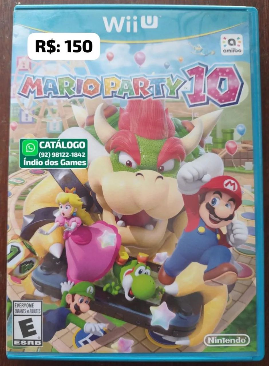 Mario Party 10 = R$: 150