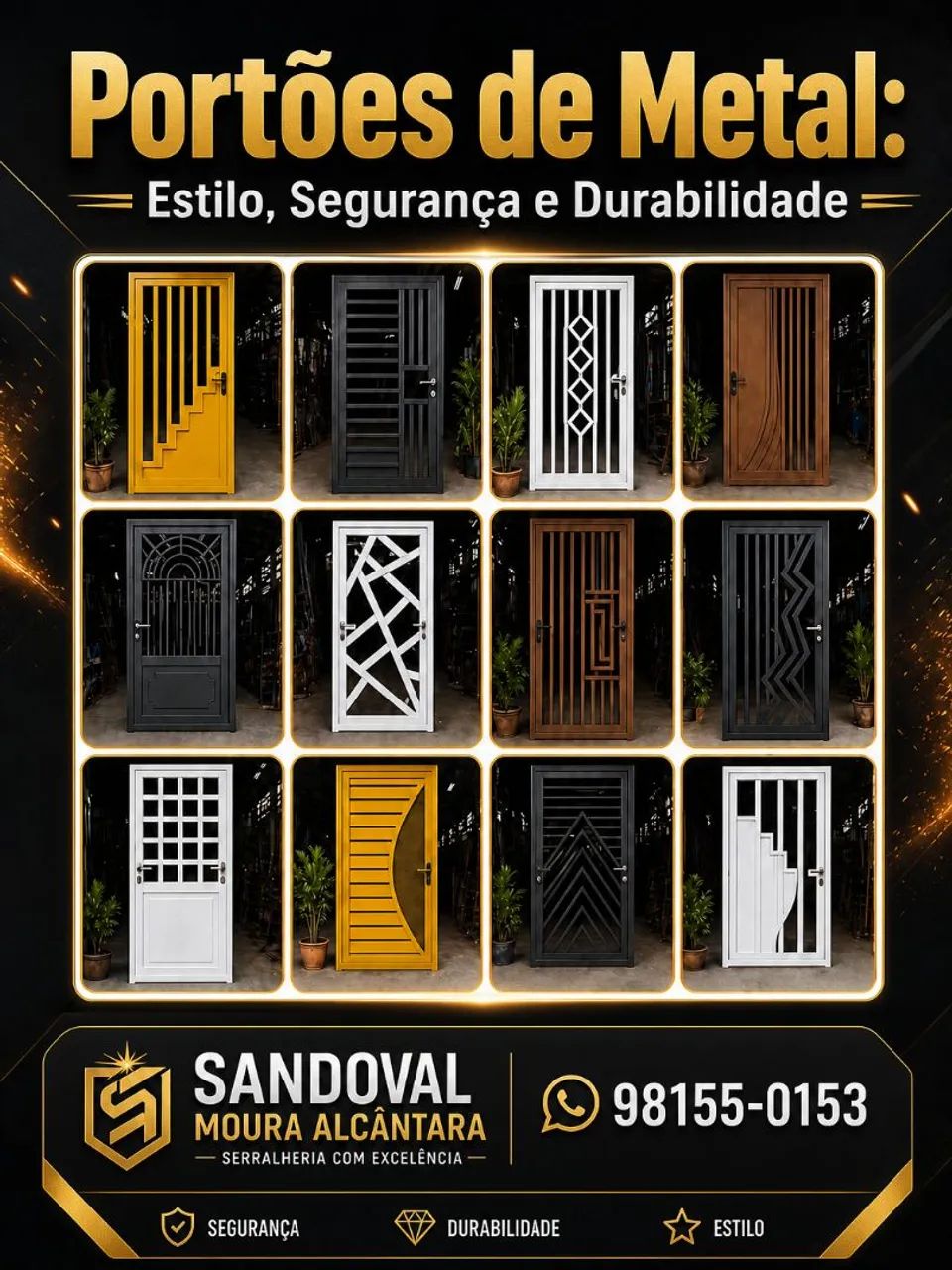 Portões e Portas