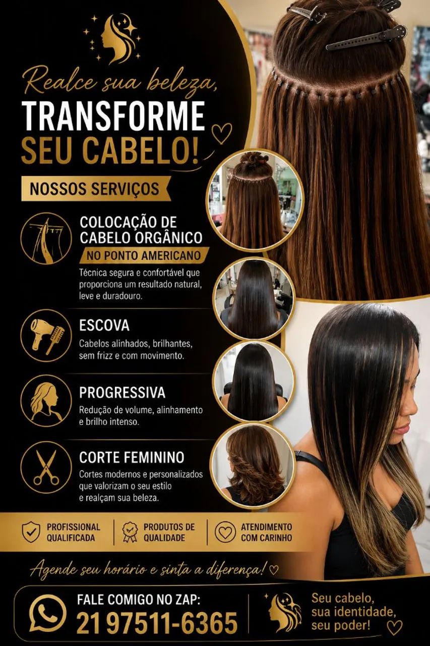 Progressiva e unhas a domicílio 