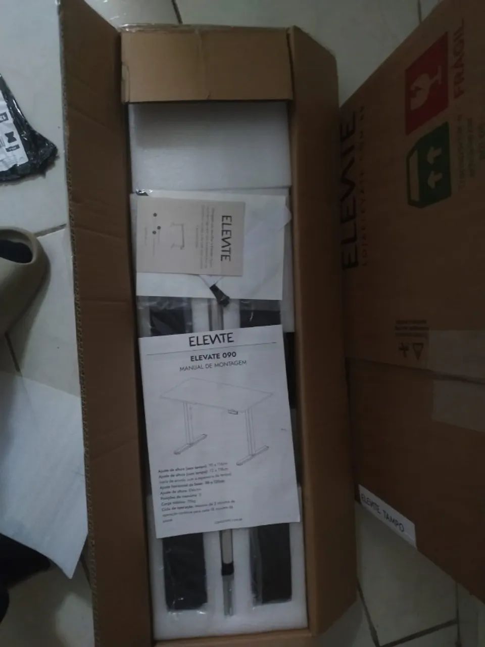 Mesa com Altura Ajustável Elétrica Elevate - Foto 4