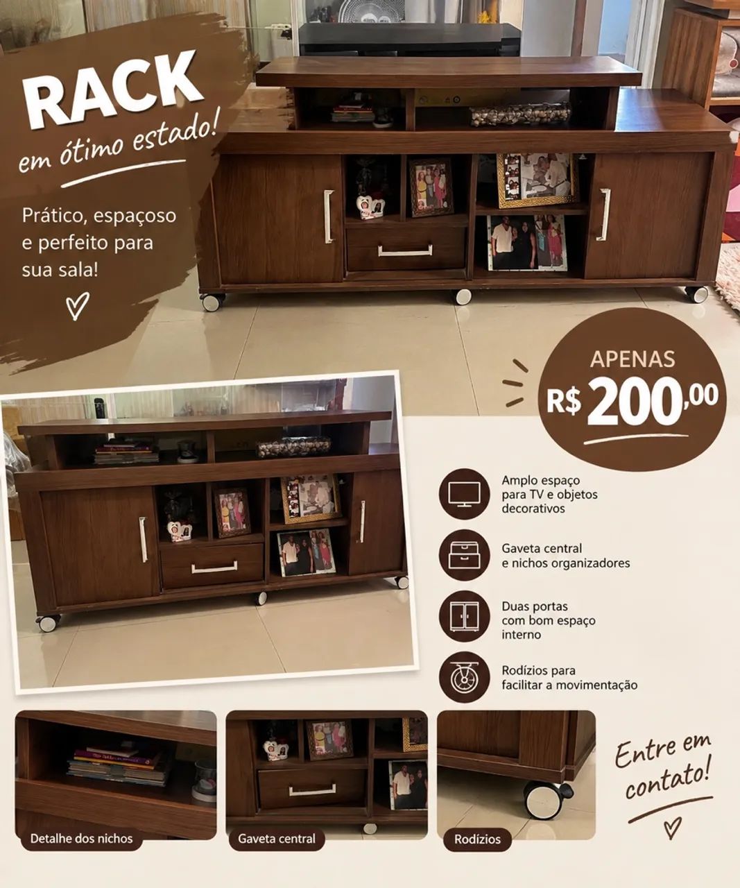 Rack de sala 