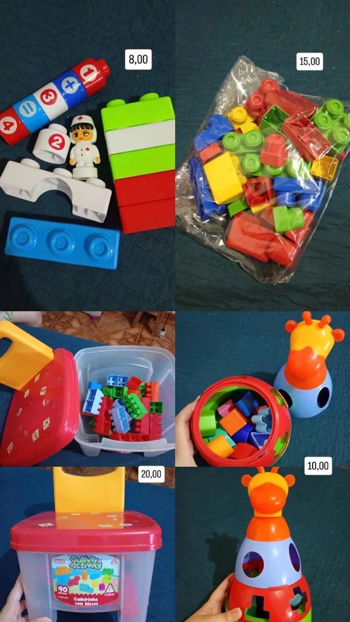 Brinquedos desapego 