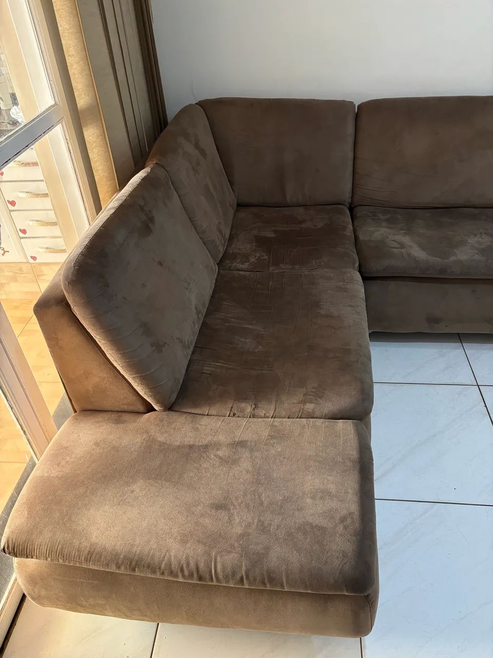 Sofá grande para vender rápido - Foto 3