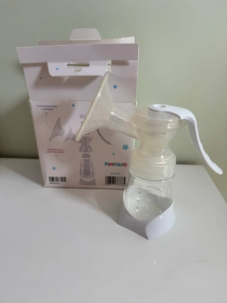Bomba extratora de leite manual  - Foto 4