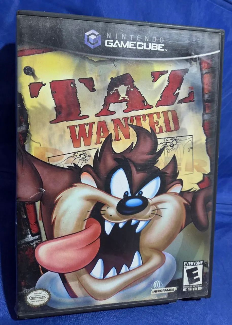 Taz Wanted Gamecube ( sem o jogo)