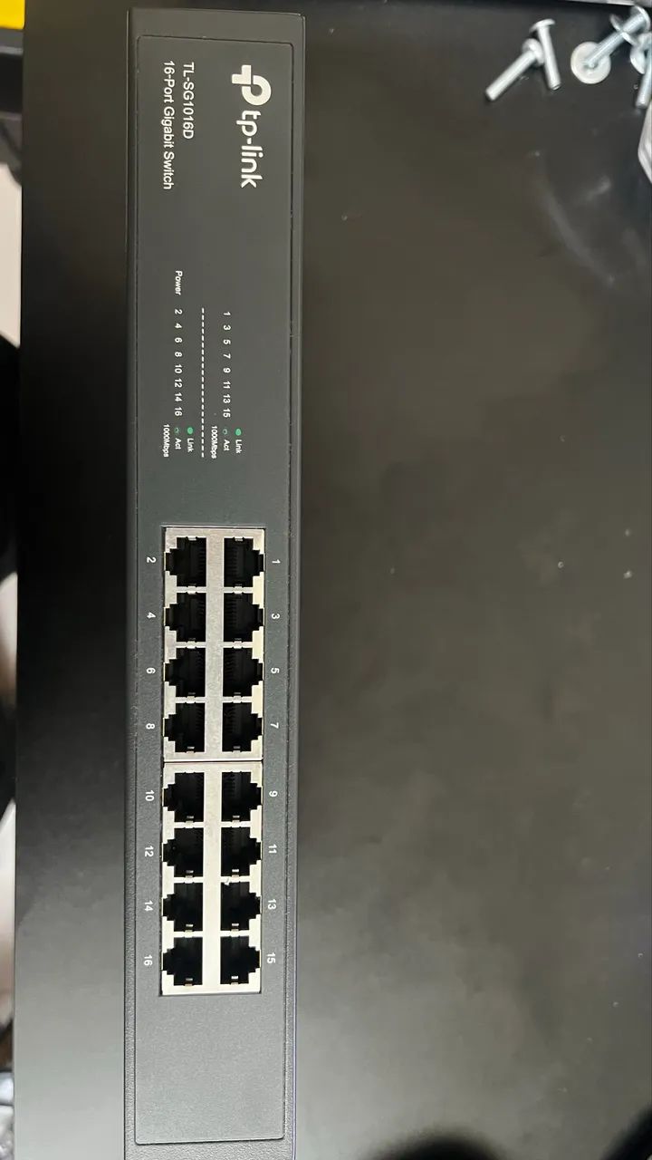 Switch Gigabit tp-link TL-SG1016D 16 portas - Foto 2