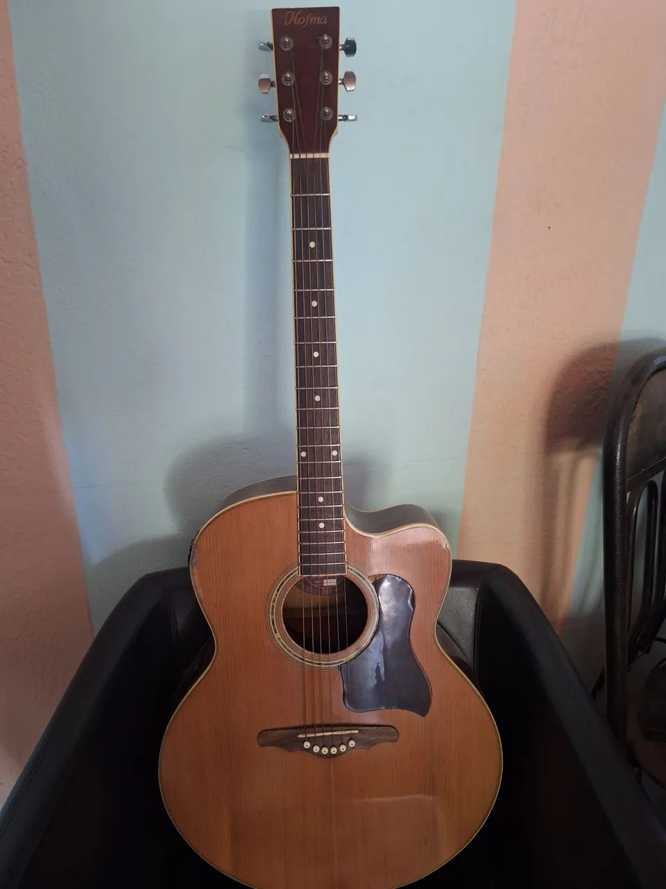 Violão hofma jumbo