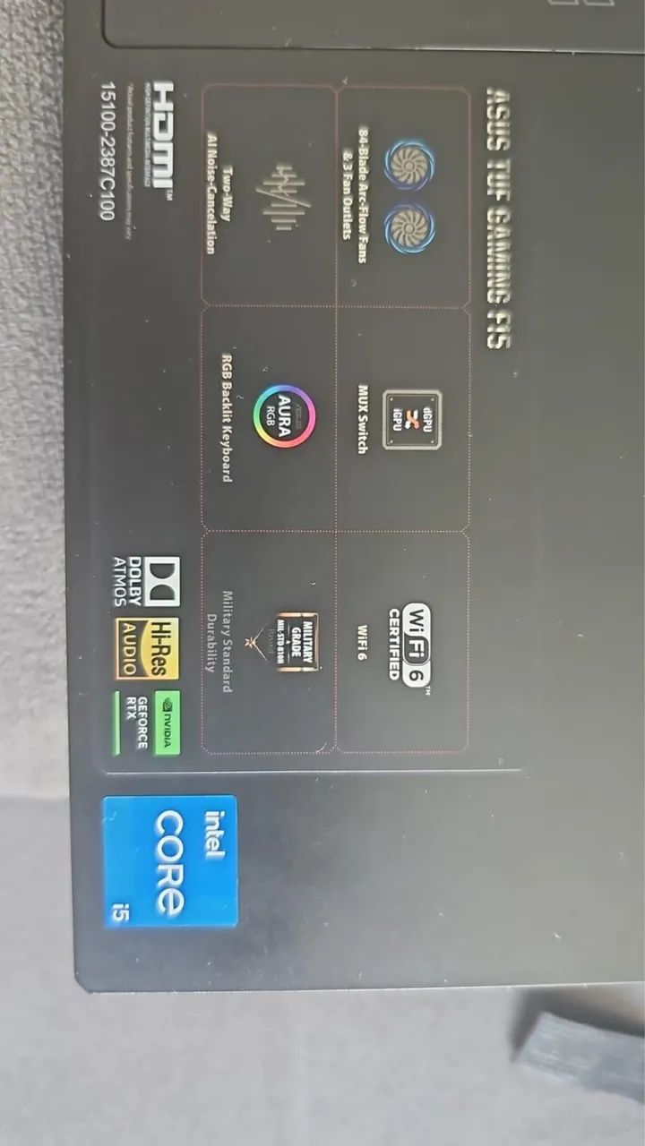 Notebook Asus Tuf Gaming - Foto 3