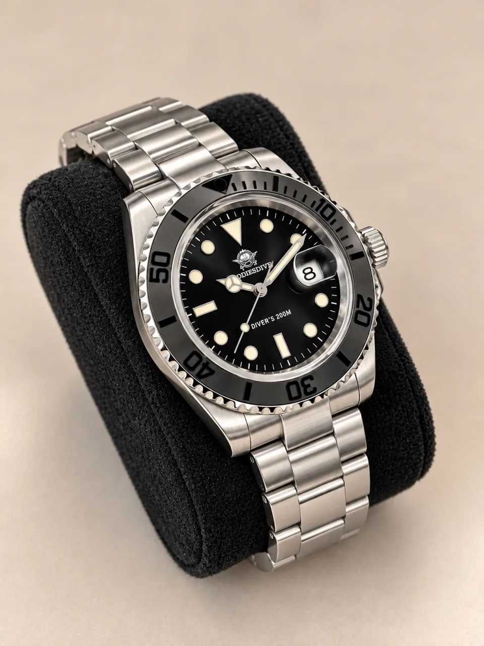 Relógio Addiesdive Yatch Master Black 41mm - Foto 2
