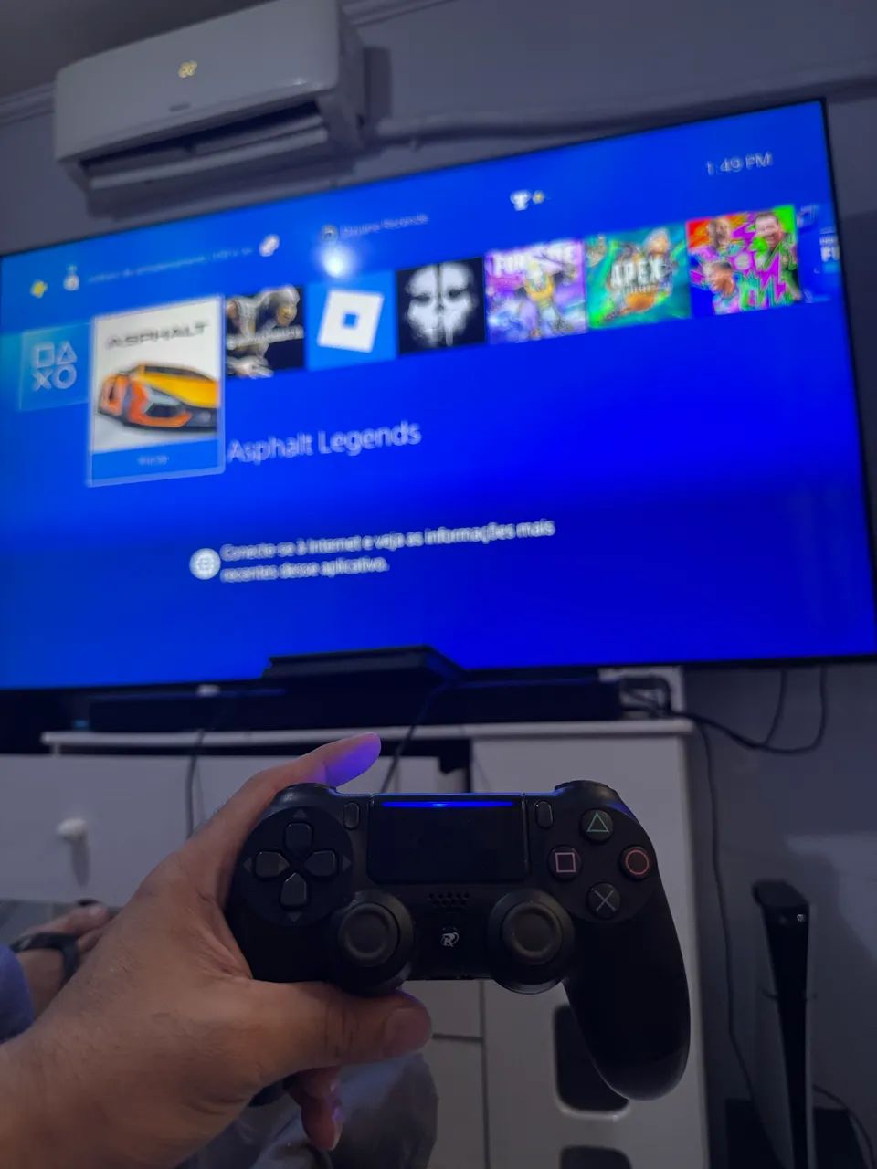 Ps4 1 terá 2 controles  - Foto 4