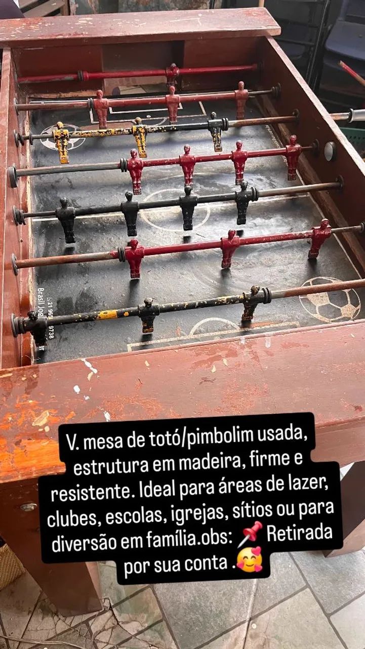 Mesa de totó 