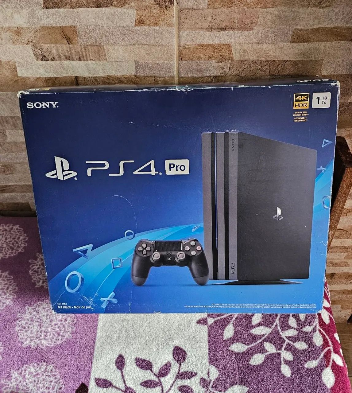  PS4 Pro + 2 Controles + Minecraft + Caixa Original - Foto 2