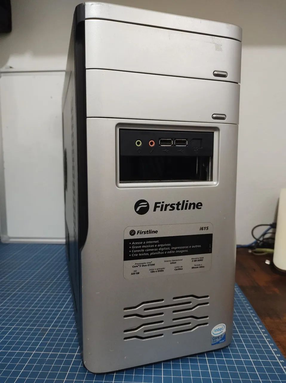 Gabinete Firstline i615 Mid Tower - Vazio e Funcional