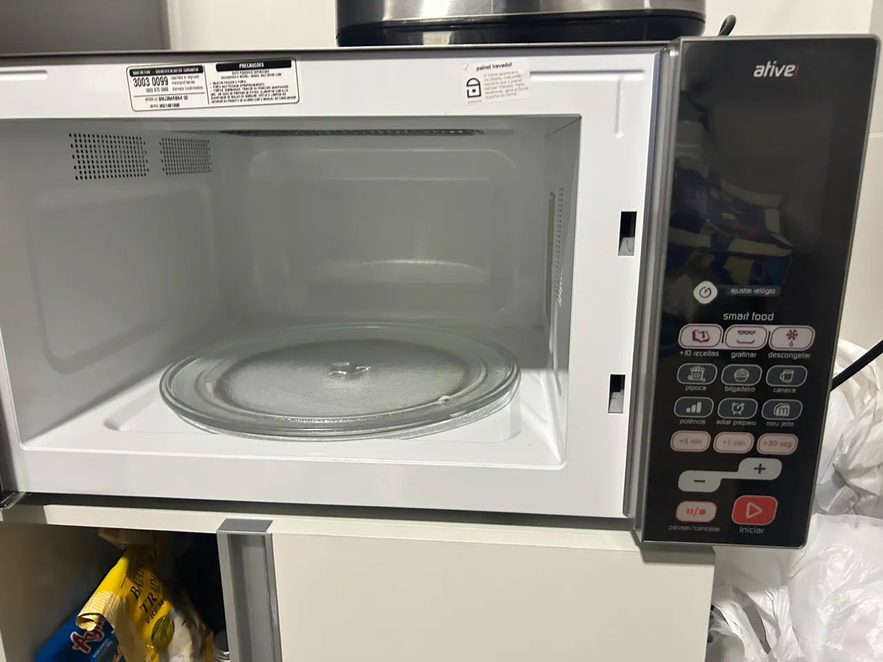 Microondas Brastemp active Inox espelhado - Foto 4