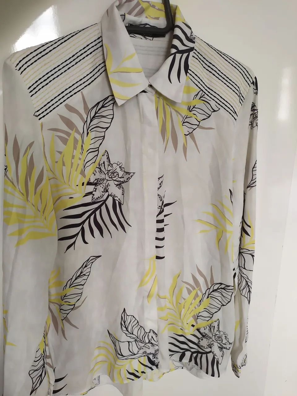 Camisa Social Estampada M Cortelle