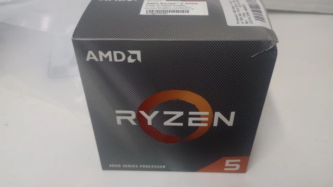 ryzen 5 4500 com cooler
