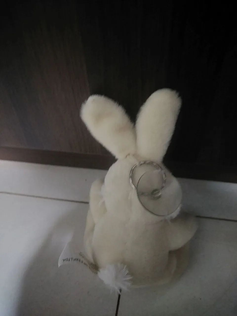 Coelhinho pelúcia chaveiro  - Foto 2