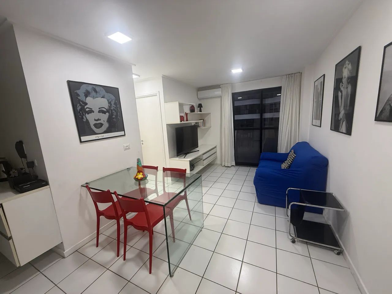 Edificio Neo Pajucara frente Mar quarto e sala 4 hóspedes - Foto 6