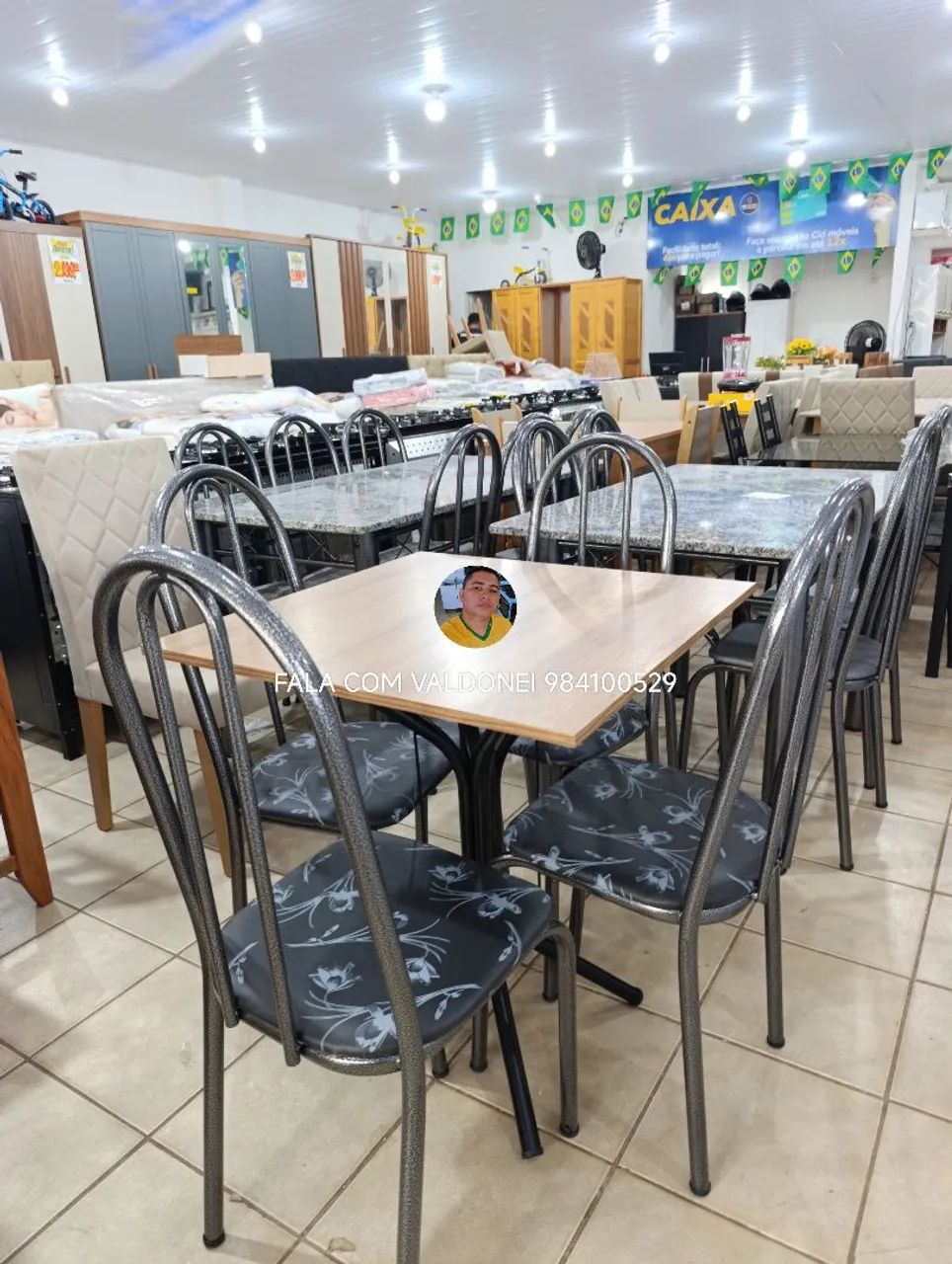 PROMOÇÃO MESA DE 4 CADEIRAS