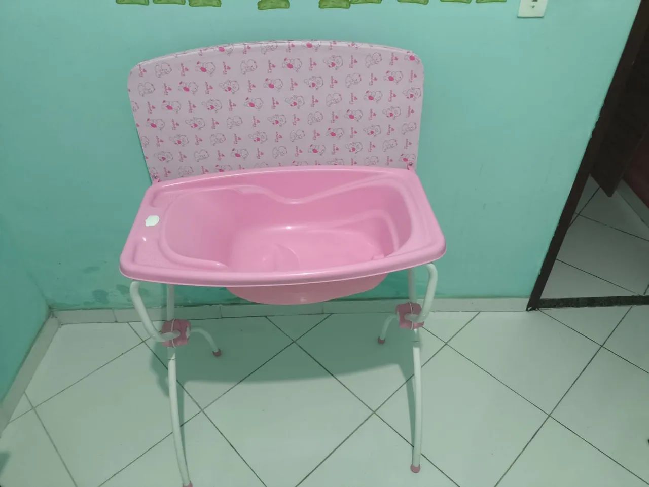 Banheira com trocador menina - Foto 3