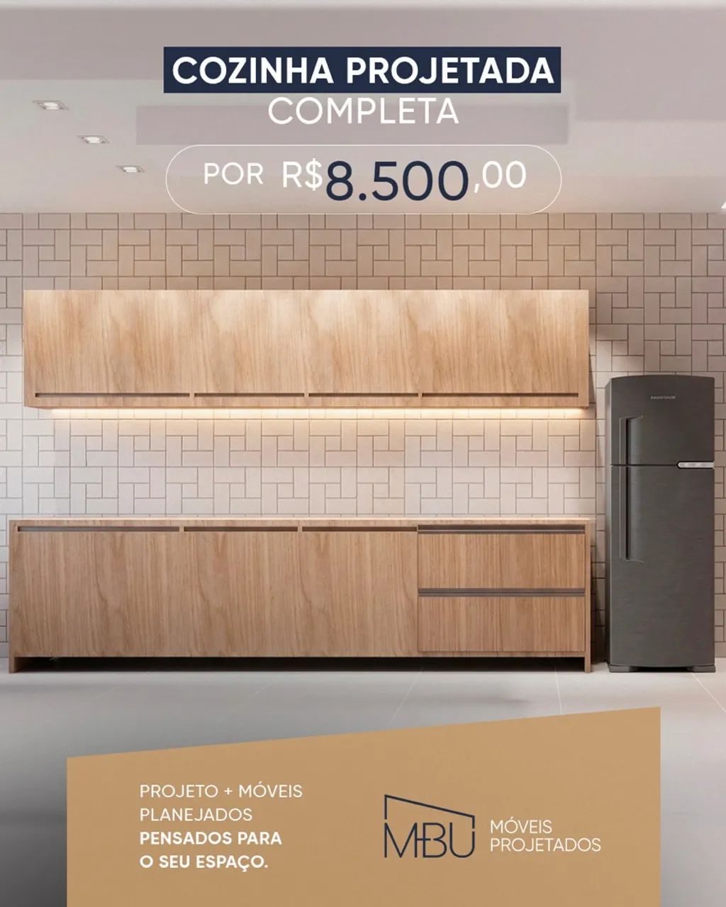 Móveis projetados 
