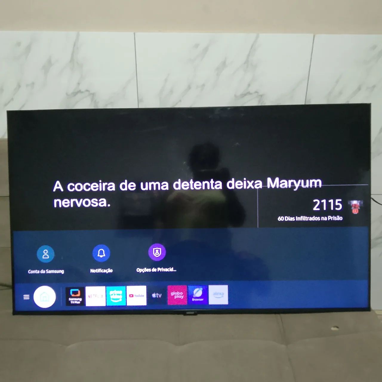 Smart Samsung 4k 50 polegadas compatível com Alexa bluetooth comando de voz e jogos  - Foto 4
