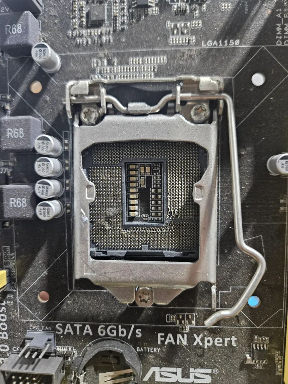 Placa mãe retirada de peças - Peças de Hardware - Piratininga