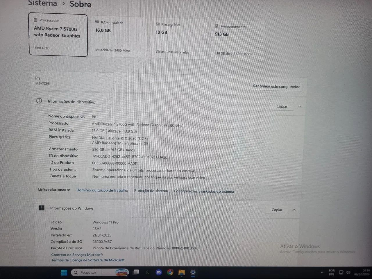 CPU RYZEN 7 - Foto 2