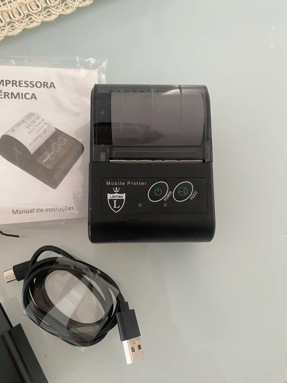 Mini Impressora Térmica Bluetooth não fiscal - Foto 2