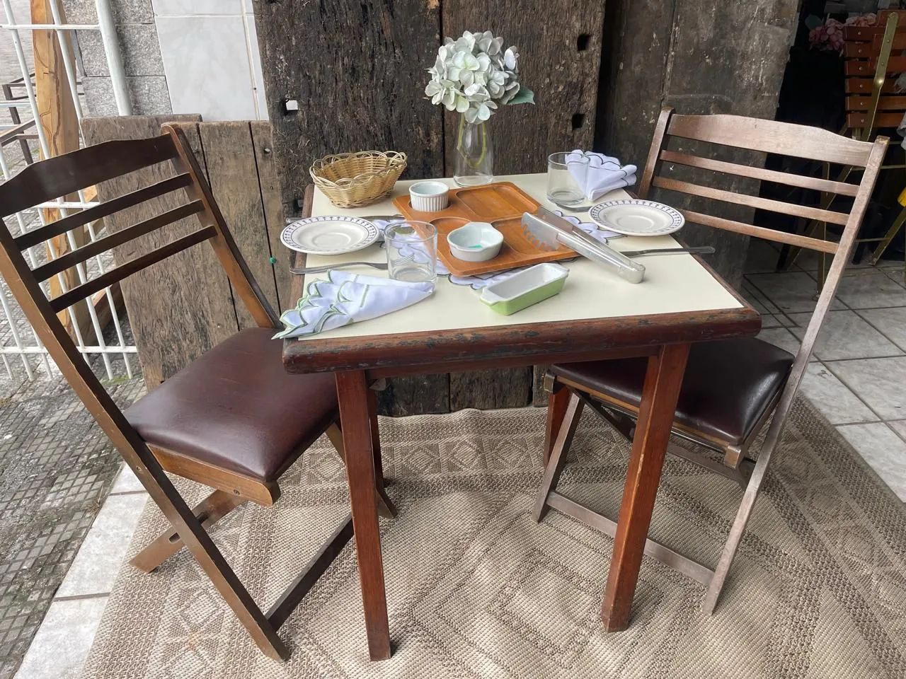 Conjunto mesa + cadeiras para restaurante  - Foto 4