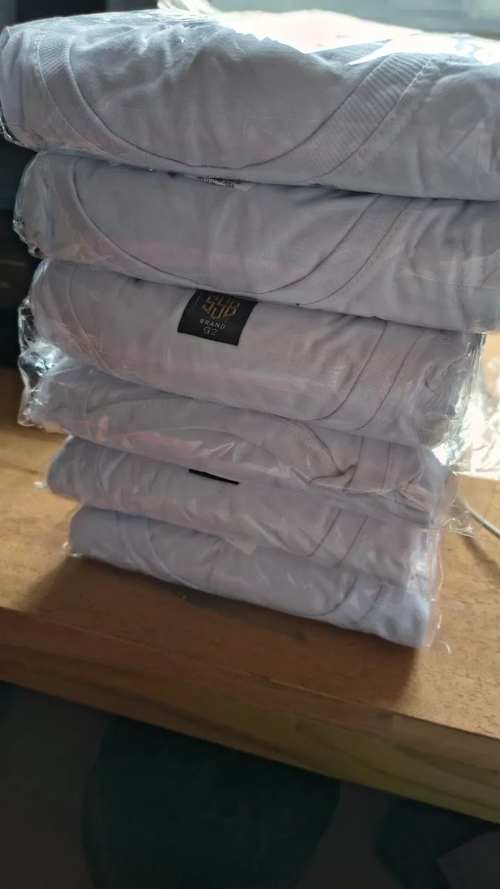 Camisetas Lisas Brancas e Pretas + Artes para Estampa - Foto 3