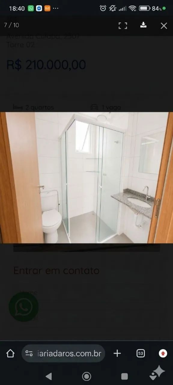 Alugo apartamento com cozinha planejada na parte inferior  - Foto 4